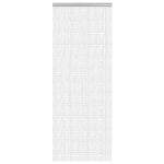 Vidaxl moustiquaire de porte � cha�ne 80x221 cm aluminium