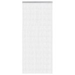 Vidaxl moustiquaire de porte � cha�ne 90x220 cm aluminium
