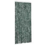 Vidaxl moustiquaire vert et blanc 90x220 cm chenille