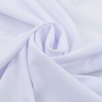 Vidaxl nappes �lastiques de table avec jupon 2 pcs 120x74 cm blanc