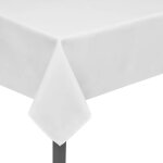 Vidaxl nappes de table 5 pcs blanc 220x130 cm Vidaxl nappes de table 5 pcs blanc 220x130 cm