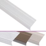 Vidaxl nez de marche forme en l 15 pcs aluminium 90 cm argenté Vidaxl nez de marche forme en l 15 pcs aluminium 90 cm argenté