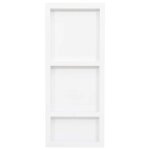 Vidaxl niche de douche avec 3 compartiments blanc brillant 41x99x9 cm