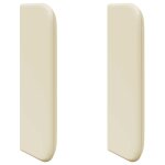 Vidaxl oreille de t�te de lit cr�me 40, 5 x 40, 5 x 4 cm pvc