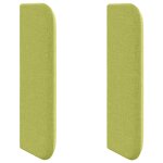 Vidaxl oreille de t�te de lit vert 40, 5 x 40, 5 x 4 cm tissu
