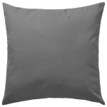 Vidaxl oreiller d'extrieur lot de 2 45 x 45 cm gris
