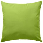 Vidaxl oreiller d'ext�rieur lot de 4 45 x 45 cm vert pomme