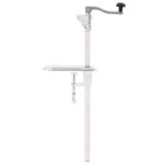 Vidaxl ouvre - bo�te de conserve argent� 70 cm aluminium et inox