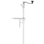 Vidaxl ouvre - bote de conserve argent 70 cm aluminium et inox