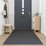Vidaxl paillasson anthracite 115x400 cm