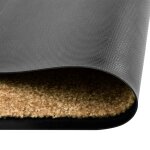 Vidaxl paillasson lavable cr�me 60x180 cm