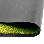 Vidaxl paillasson lavable vert 90x120 cm