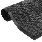 Vidaxl paillassons rectangulaires 2 pcs 80 x 120 cm anthracite