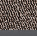 Vidaxl paillasson touffet� 40x60 cm marron fonc�