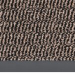 Vidaxl paillasson touffet� 60x180 cm marron fonc�