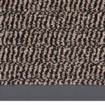 Vidaxl paillasson touffet� 80x120 cm marron fonc�