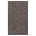 Vidaxl paillasson touffet� 90x150 cm marron fonc�