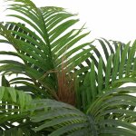 Vidaxl palmier artificiel 15 feuilles 200 cm vert