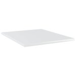 Vidaxl panneaux de biblioth�que 8 pcs blanc brillant bois d?ing�nierie