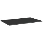 Vidaxl panneaux de biblioth�que 8 pcs noir brillant bois d?ing�nierie
