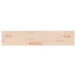 Vidaxl panneau d'�tag�re 100x20x2, 5 cm bois de ch�ne massif non trait�