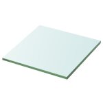 Vidaxl panneaux d'�tag�re 2 pcs verre transparent 30 x 30 cm