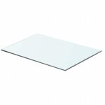 Vidaxl panneaux d'�tag�re 2 pcs verre transparent 50 x 30 cm