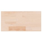 Vidaxl panneau d'tagre 40x20x2, 5 cm bois de chne massif non trait