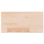 Vidaxl panneau d'tagre 40x20x4 cm bois de chne massif non trait