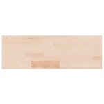 Vidaxl panneau d'tagre 60x20x2, 5 cm bois de chne massif non trait