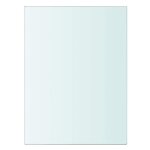 Vidaxl panneau d?�tag�re verre transparent 20 x 15 cm