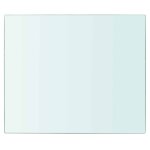 Vidaxl panneau pour �tag�re verre transparent 30 x 25 cm