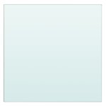 Vidaxl panneau pour �tag�re verre transparent 30 x 30 cm