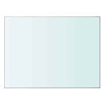 Vidaxl panneau pour �tag�re verre transparent 40 x 30 cm