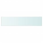 Vidaxl panneau pour �tag�re verre transparent 60 x 12 cm