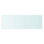 Vidaxl panneau pour �tag�re verre transparent 60 x 20 cm