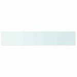 Vidaxl panneau pour �tag�re verre transparent 70 x 12 cm