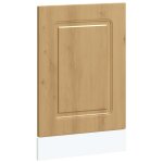 Vidaxl panneau de lave - vaisselle kalmar ch�ne artisanal 45x1, 5x57 cm