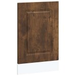 Vidaxl panneau de lave - vaisselle kalmar ch�ne fum� 45x1, 5x57 cm