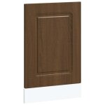 Vidaxl panneau de lave - vaisselle kalmar ch�ne marron 45x1, 5x57 cm