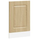 Vidaxl panneau de lave - vaisselle kalmar ch�ne sonoma 45x1, 5x57 cm