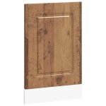 Vidaxl panneau de lave - vaisselle kalmar vieux bois 45x1, 5x57 cm