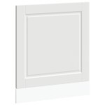 Vidaxl panneau de lave - vaisselle porto blanc 60x1, 5x57 cm