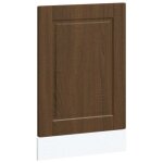 Vidaxl panneau de lave - vaisselle porto chne marron 45x1, 5x67 cm