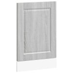 Vidaxl panneau de lave - vaisselle porto sonoma gris 45x1, 5x57 cm
