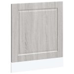 Vidaxl panneau de lave - vaisselle porto sonoma gris 60x1, 5x57 cm