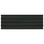 Vidaxl panneaux de toiture 12 pcs acier galvanis anthracite