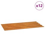 Vidaxl panneaux de toiture 12 pcs rouillé 80x44 cm acier corten Vidaxl panneaux de toiture 12 pcs rouillé 80x44 cm acier corten
