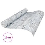 Vidaxl papier peint 3d aspect de pierre gris clair 10x0, 53 m non tissé Vidaxl papier peint 3d aspect de pierre gris clair 10x0, 53 m non tissé