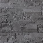 Vidaxl papier peint 3d aspect de pierre noir 10x0, 53 m non tissé Vidaxl papier peint 3d aspect de pierre noir 10x0, 53 m non tissé